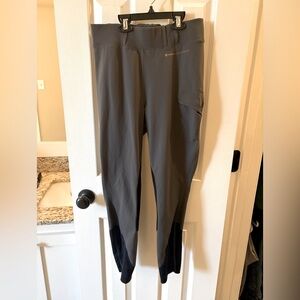 Med noble equestrian gray riding tights